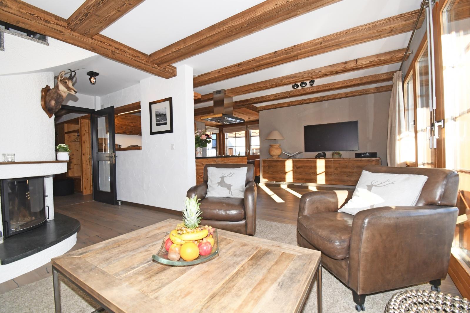 Chalet Wilhelm Tell OG Ost- Wohnzimmer Chalet Wilhelm Tell OG Ost- Wohnzimmer