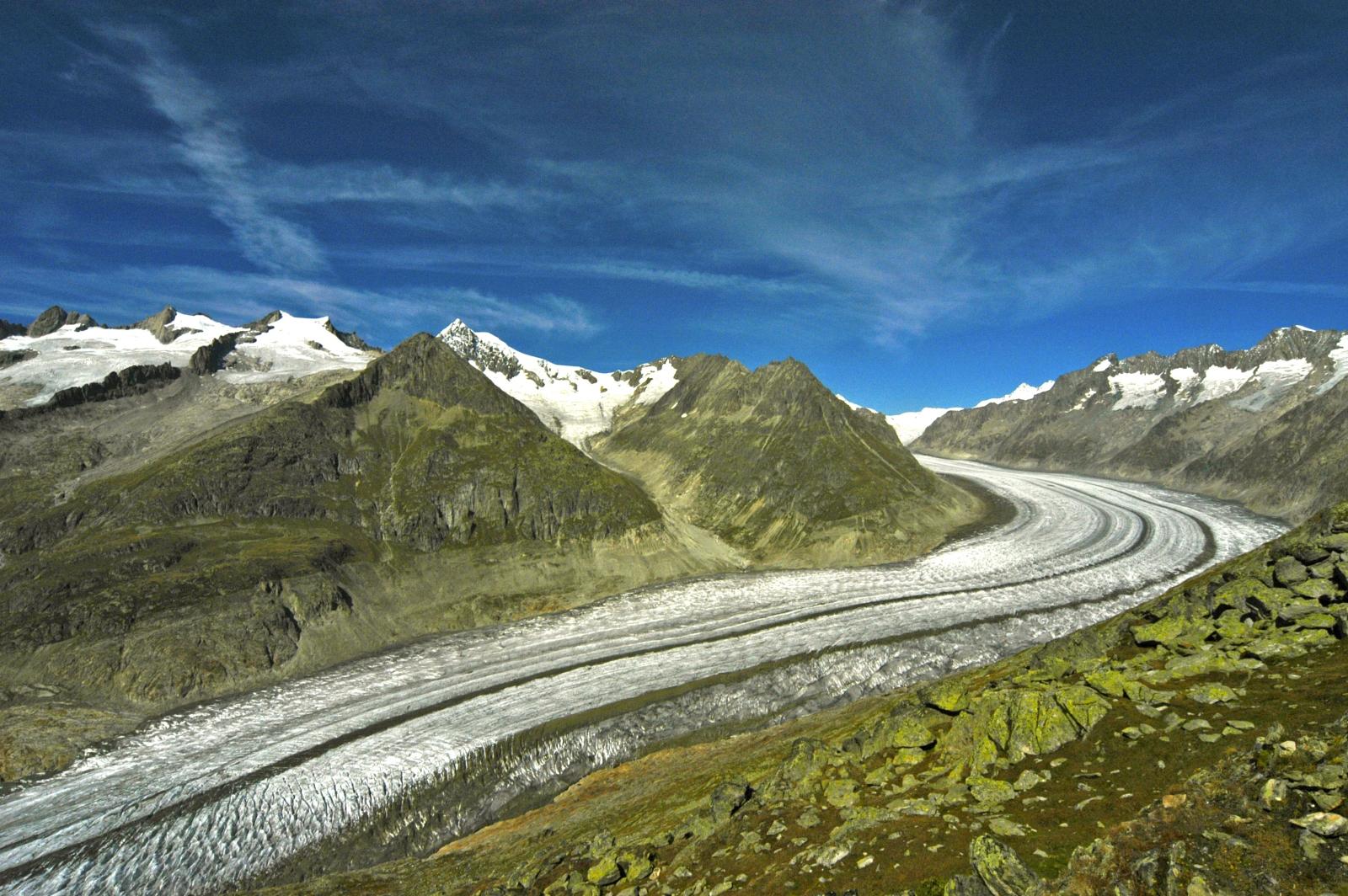 Aletschgletscher - Sommer Aletschgletscher - Sommer
