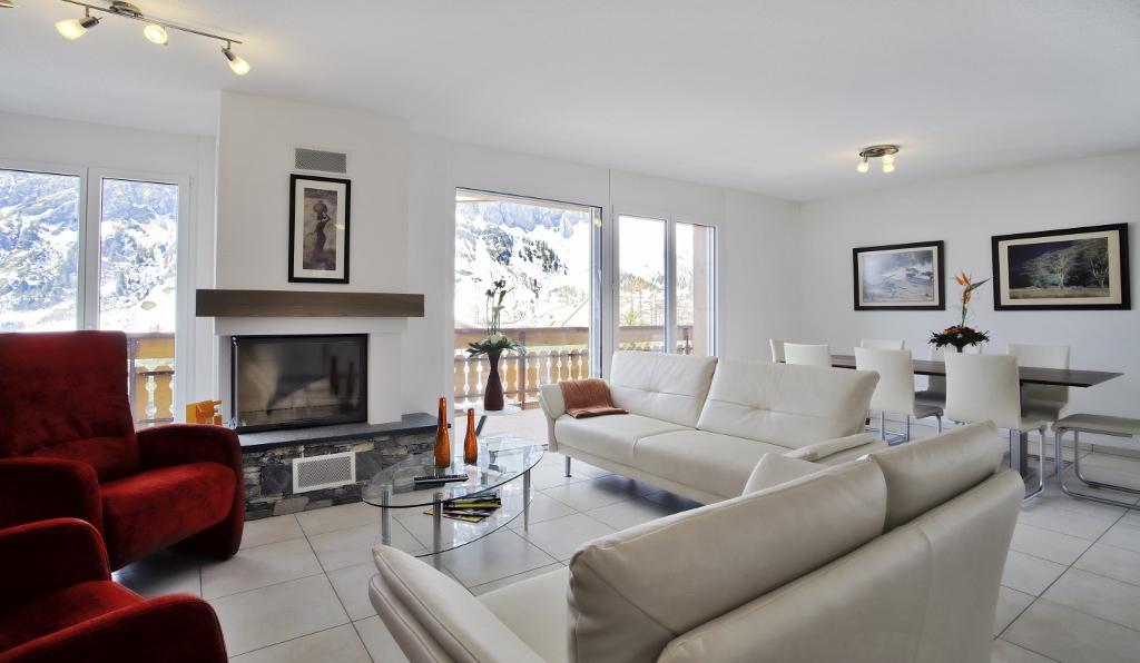 Wohnraum Couch Sessel TV wifi Kamin Balkon Wohnraum Couch Sessel TV wifi Kamin Balkon