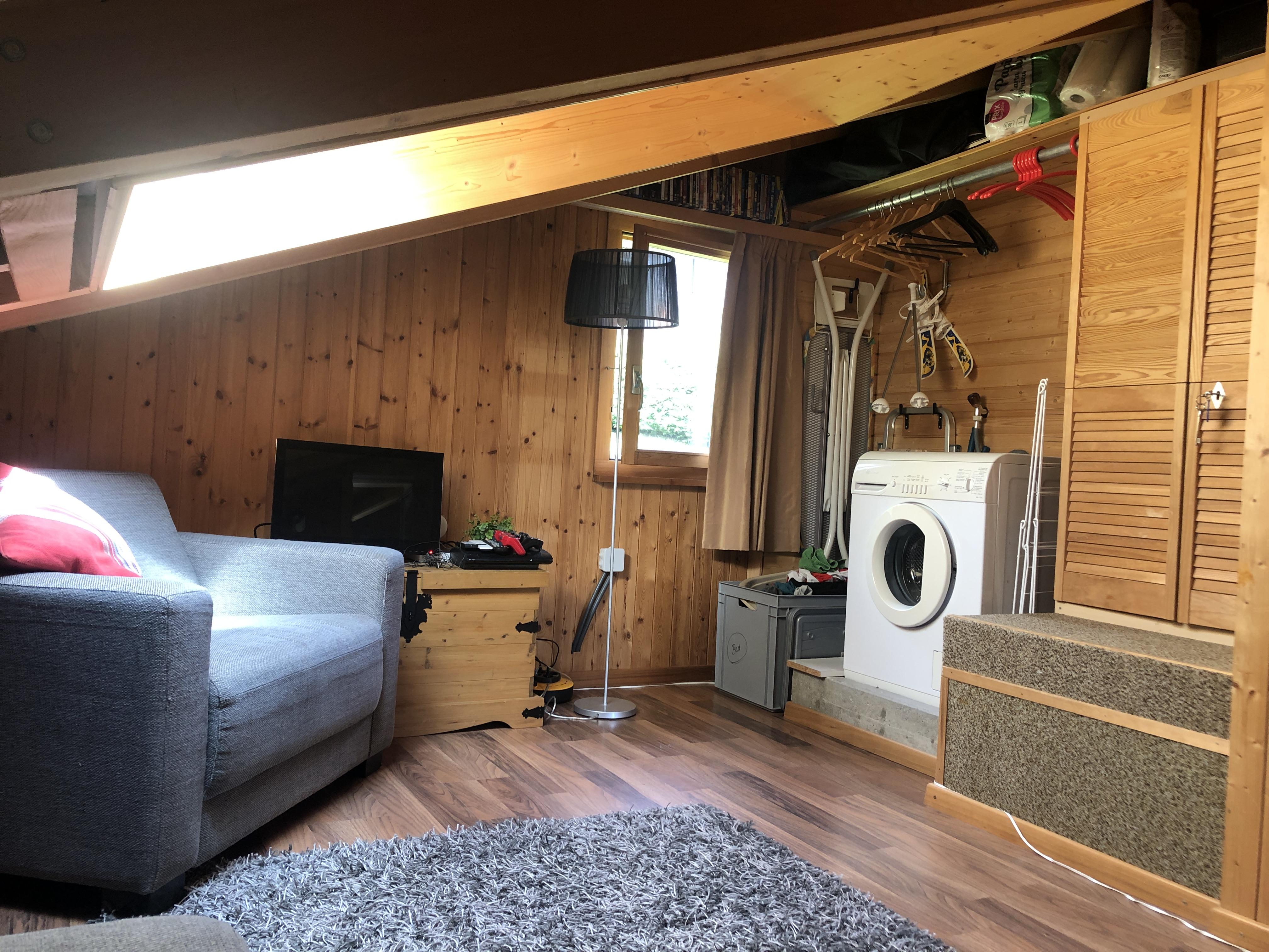 Game/TV Room mit Waschemachine Game/TV Room mit Waschemachine