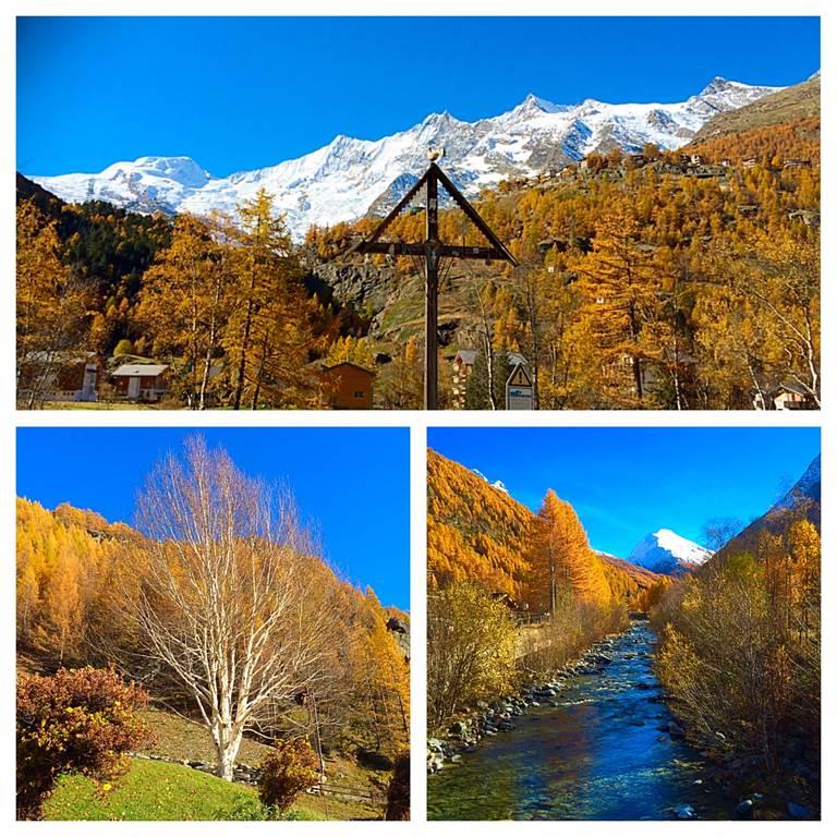 Herbst im Saastal Herbst im Saastal