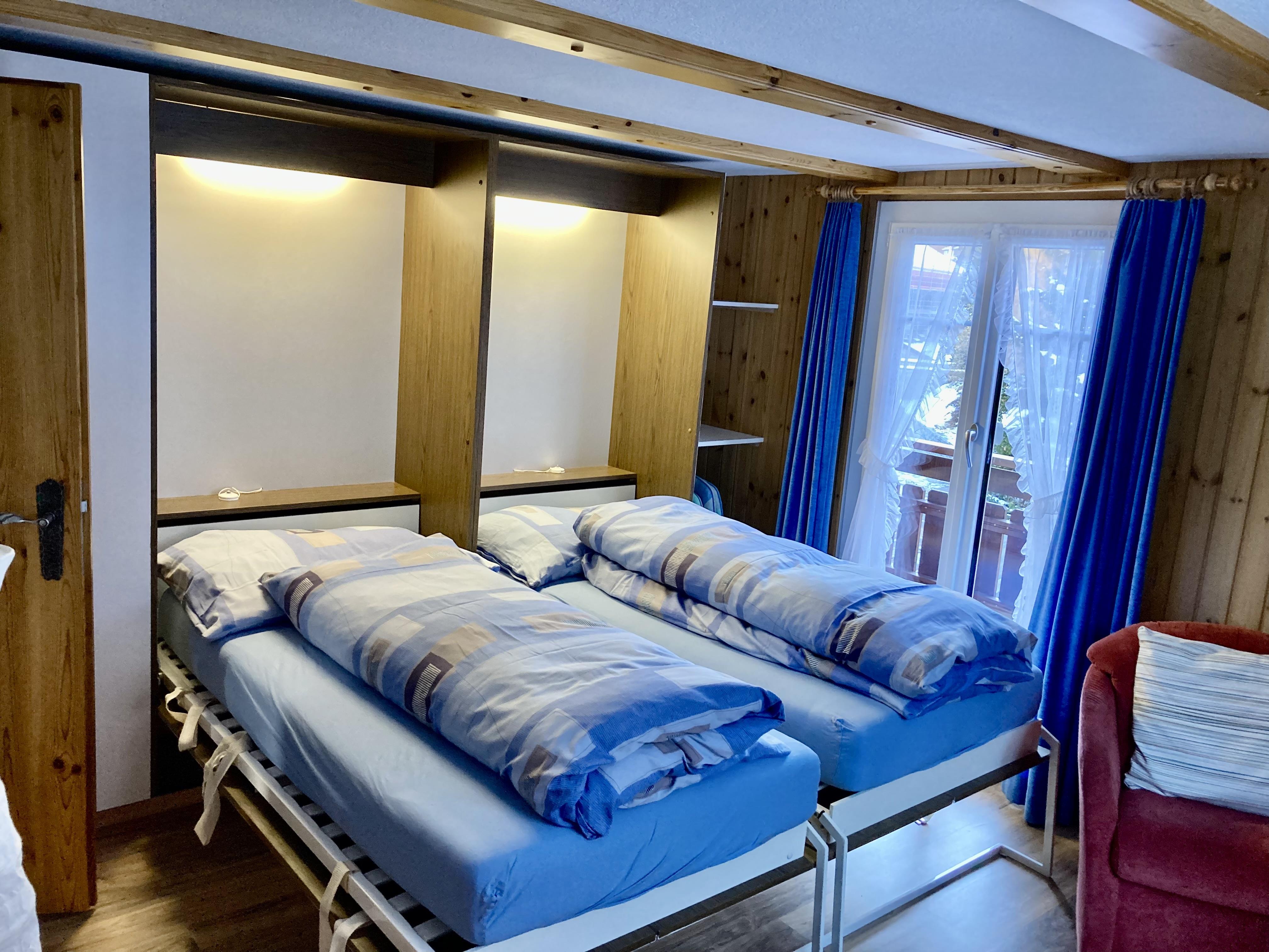 Wohnzimmer mit Zusatzbetten Wohnzimmer mit Zusatzbetten