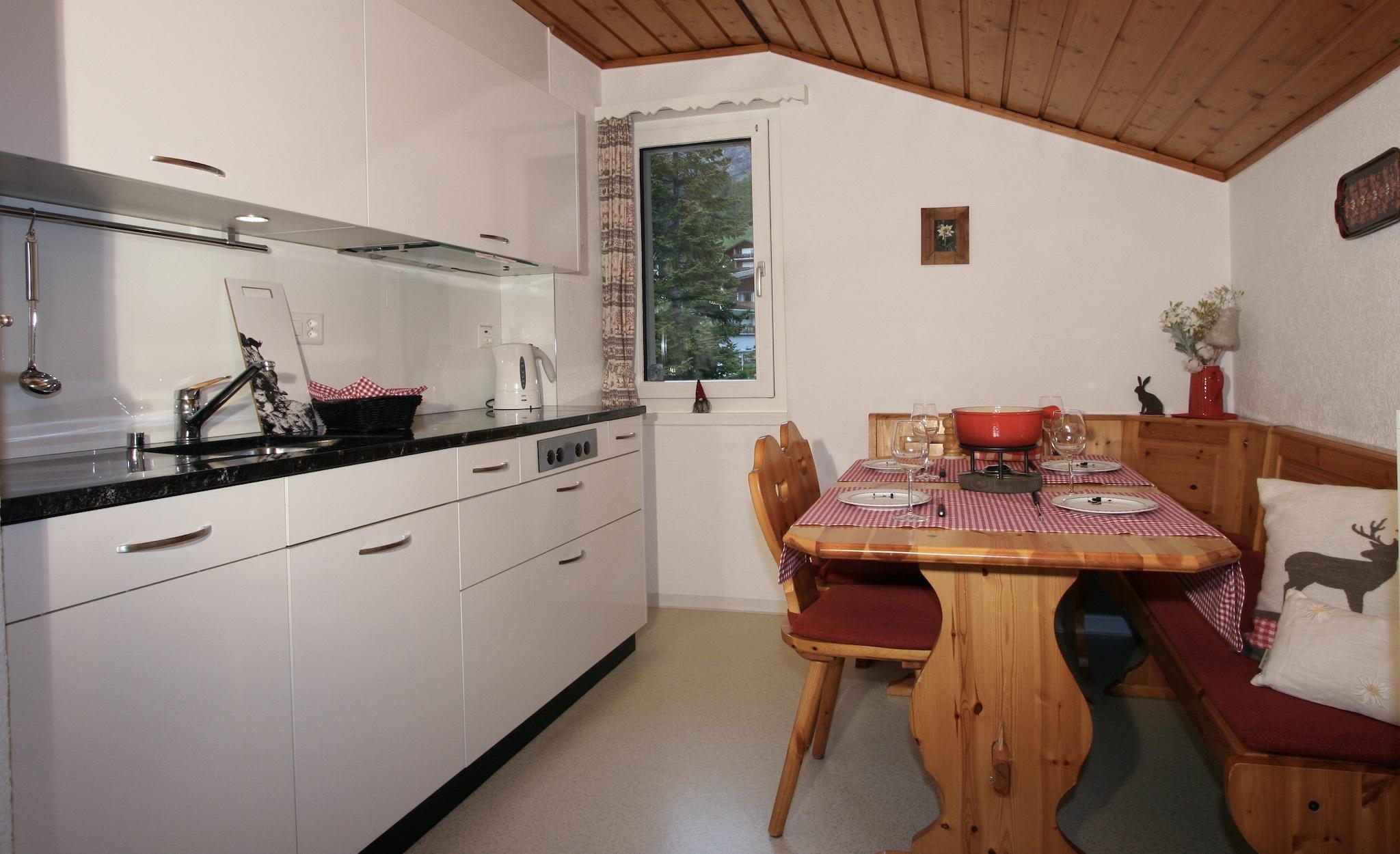 Chalet Gassenboden Wohnung 37 Wohnküche Chalet Gassenboden Wohnung 37 Wohnküche