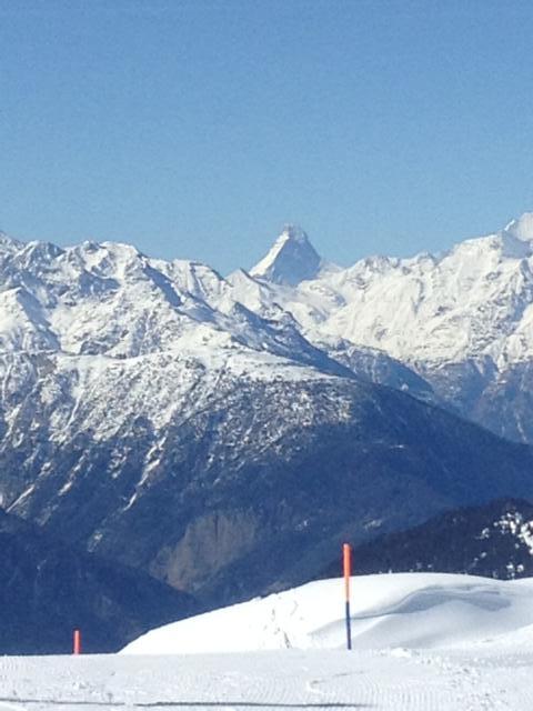 Aussicht Winter Matterhorn Aussicht Winter Matterhorn