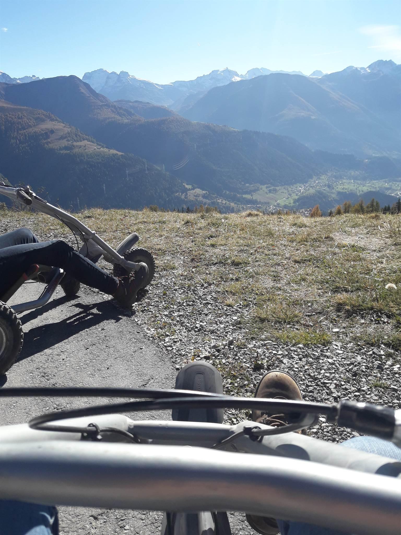 Mountainkart in Bellwald Mountainkart in Bellwald