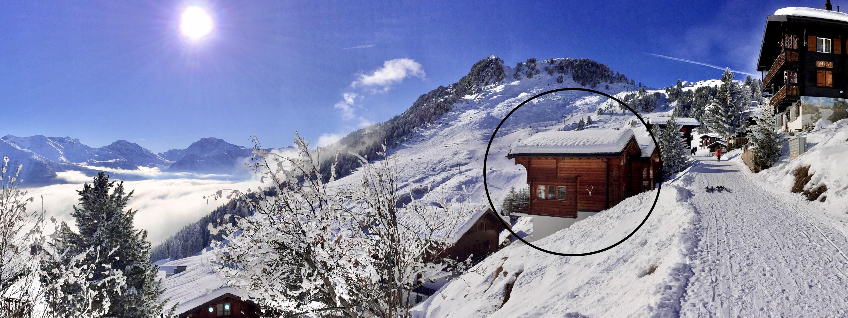 Chalet mit Riederhorn Chalet mit Riederhorn