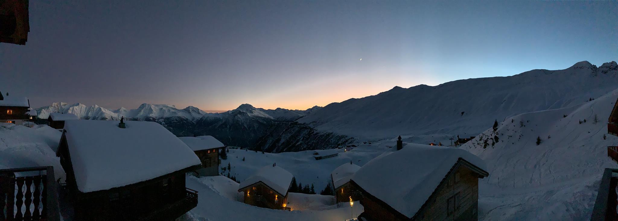 Panorama Belalp - Gute Nacht Panorama Belalp - Gute Nacht