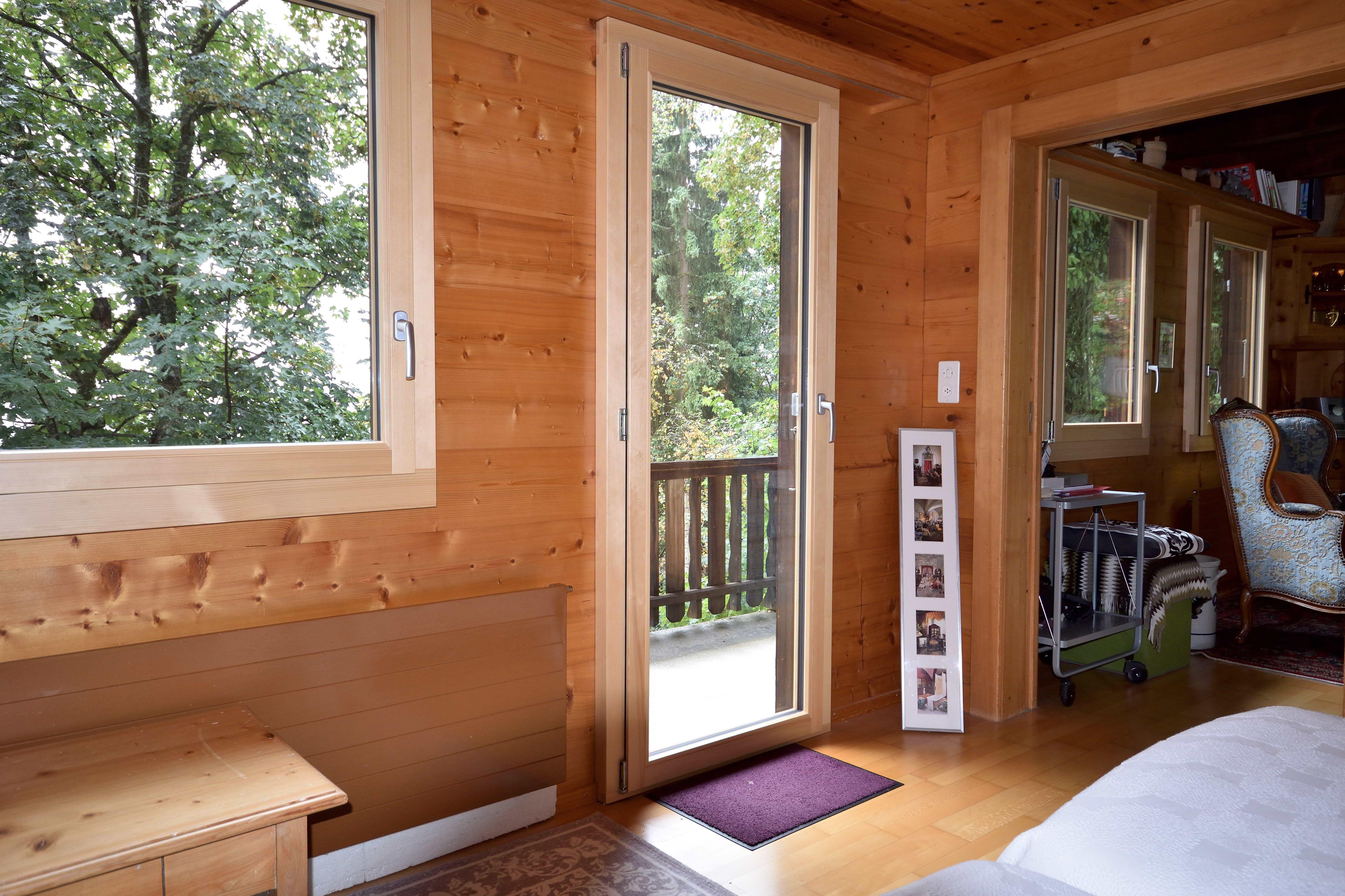 Schlafzimmer und Balkon Schlafzimmer und Balkon