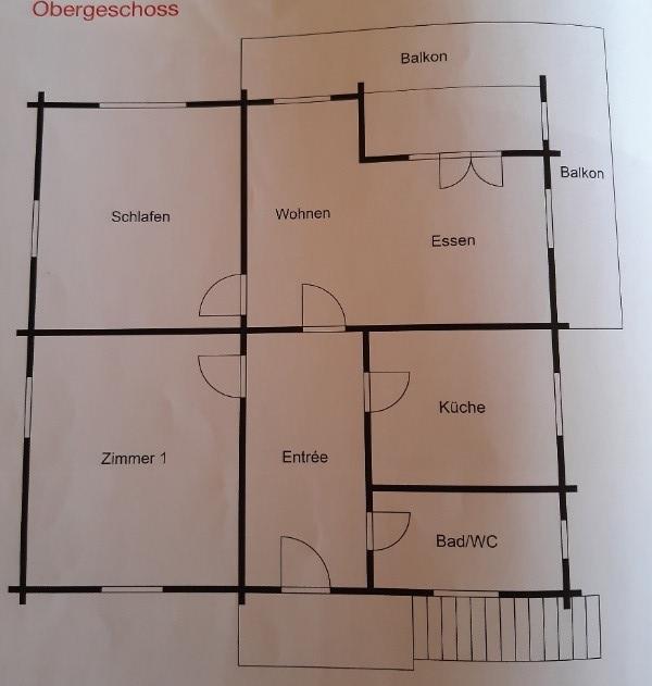 Plan Obergeschoss Plan Obergeschoss
