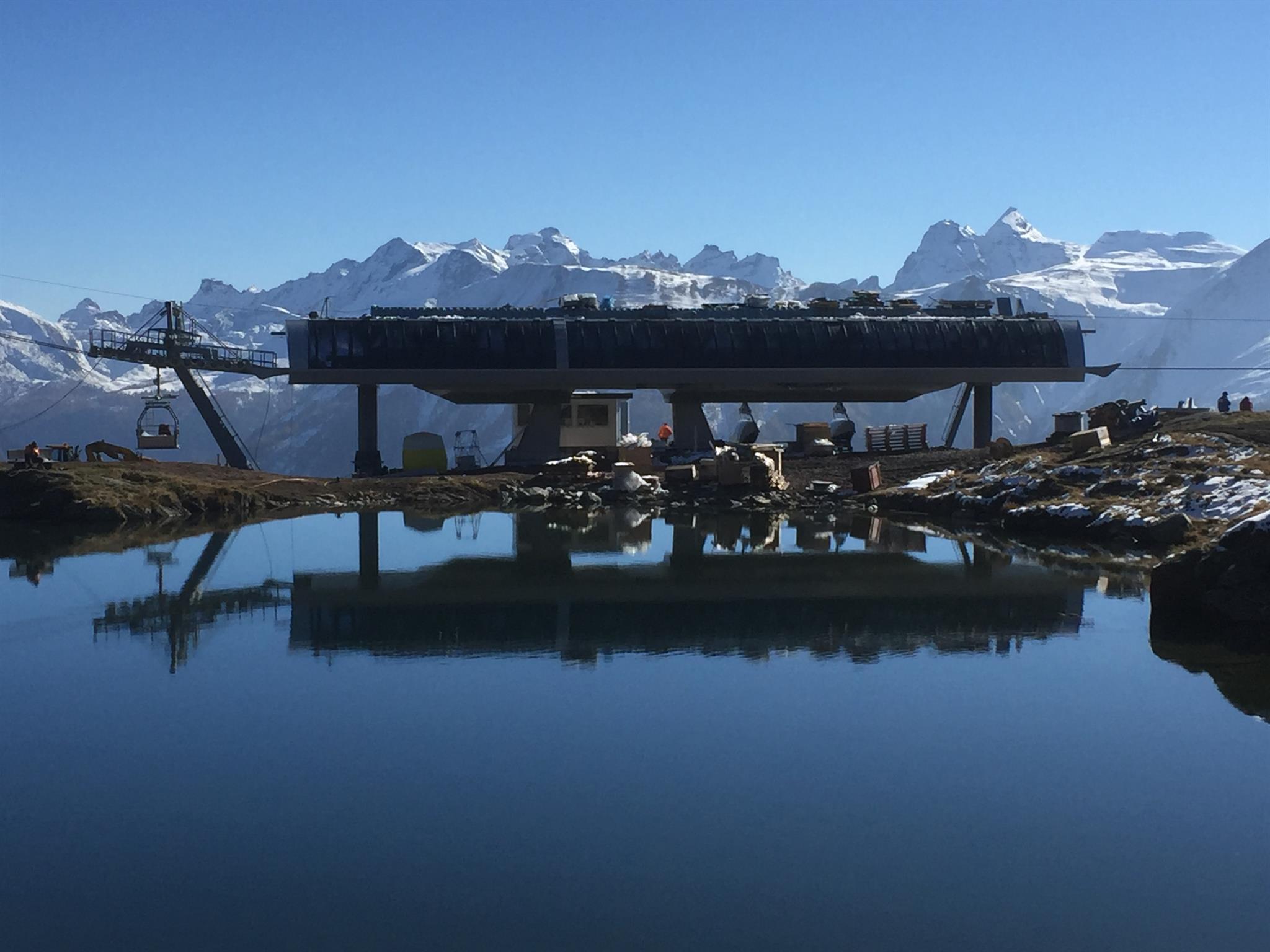 Neue Zwischenstation Moosfluhbahn Neue Zwischenstation Moosfluhbahn