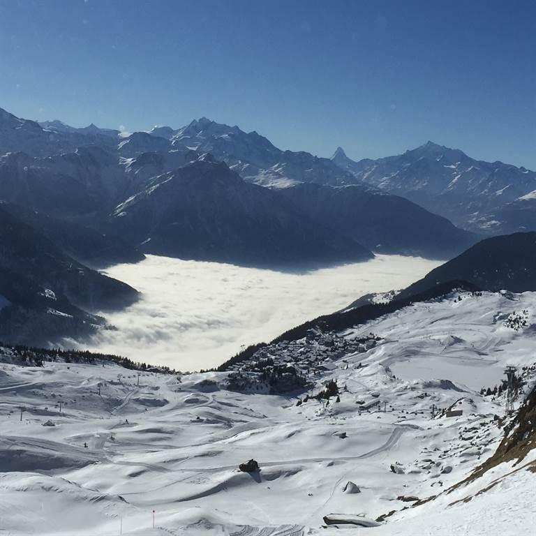 Nebelmeer vom Bettmerhorn aus Nebelmeer vom Bettmerhorn aus