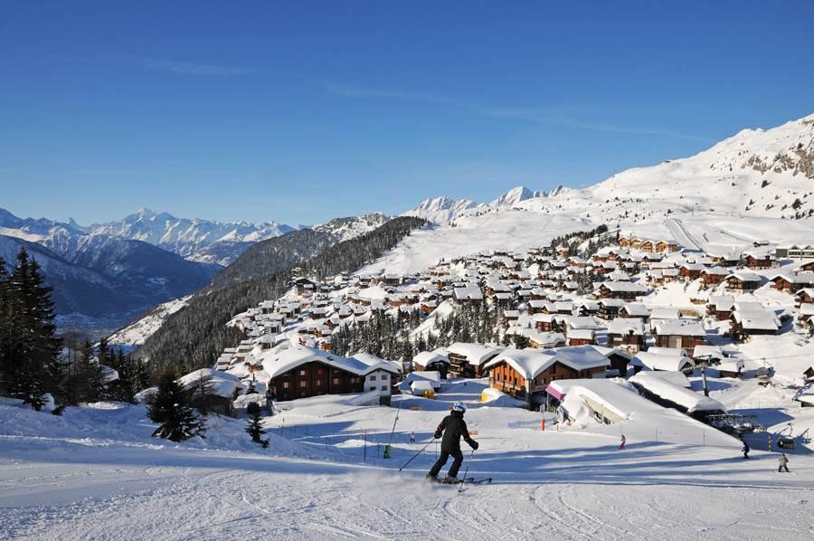 Bettmeralp Skipiste - Blick Südsteite Bettmeralp Skipiste - Blick Südsteite