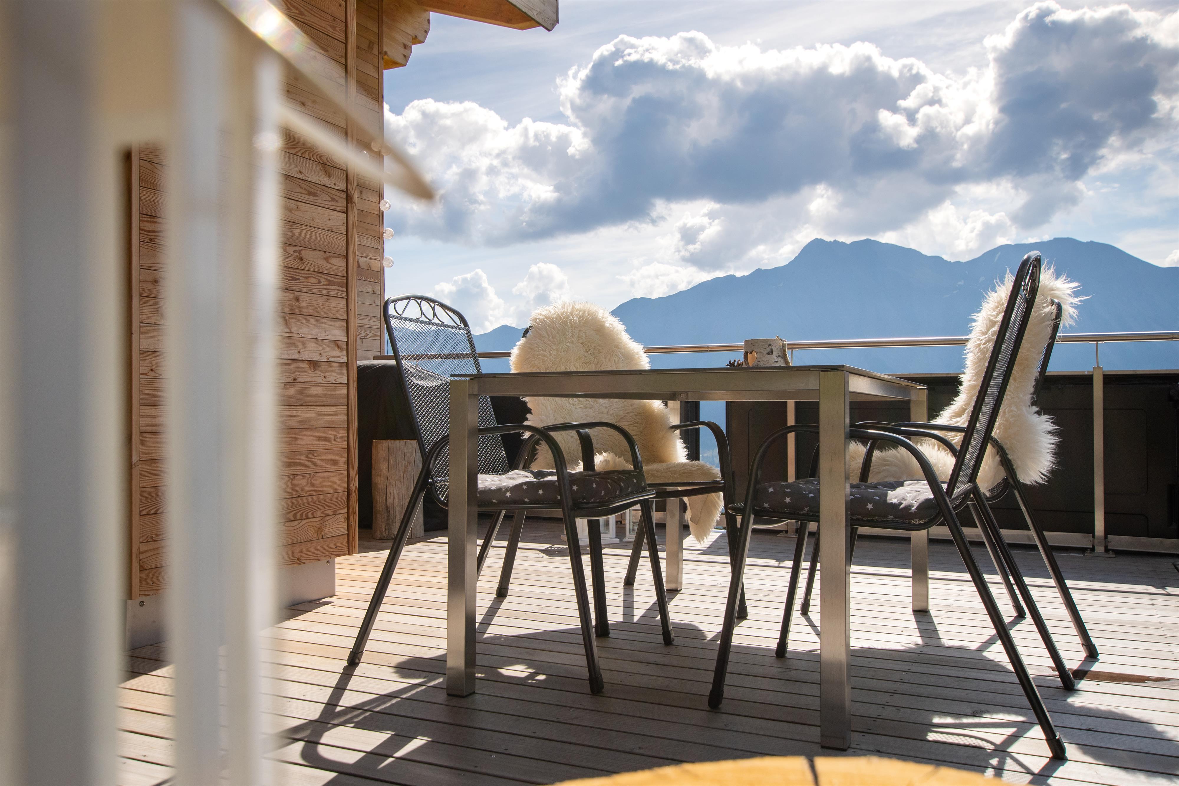 Chalet Kumme_Terasse Chalet Kumme_Terasse