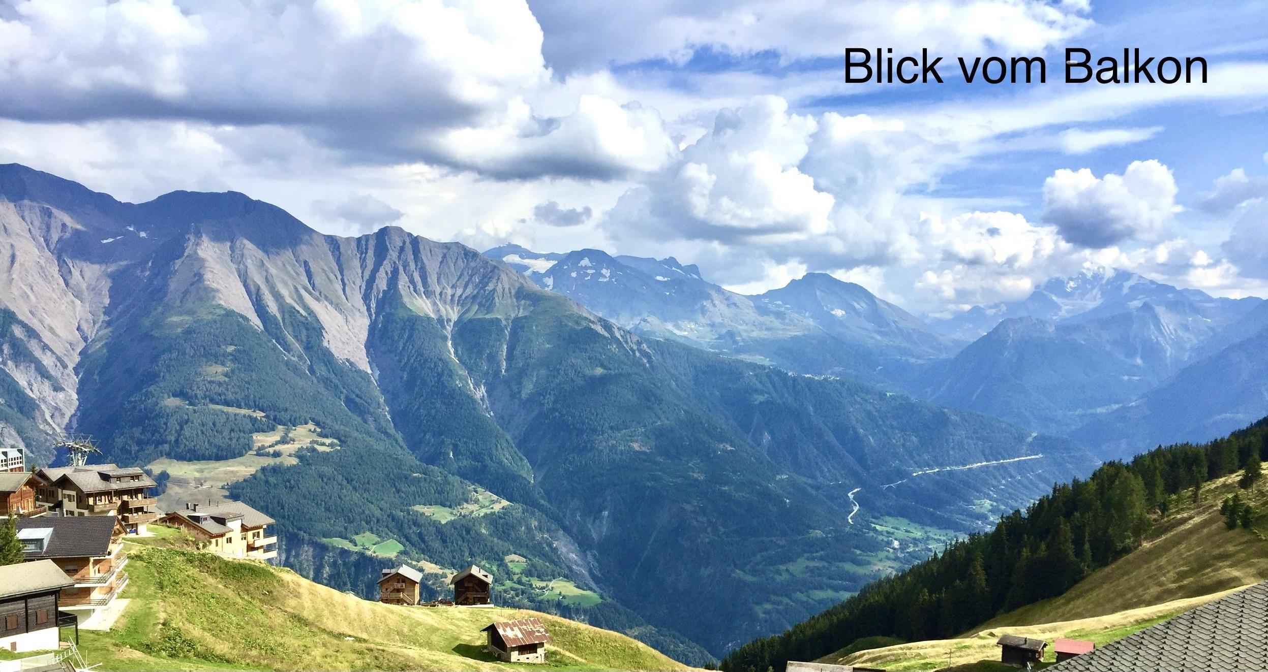 Blick vom Balkon Blick vom Balkon