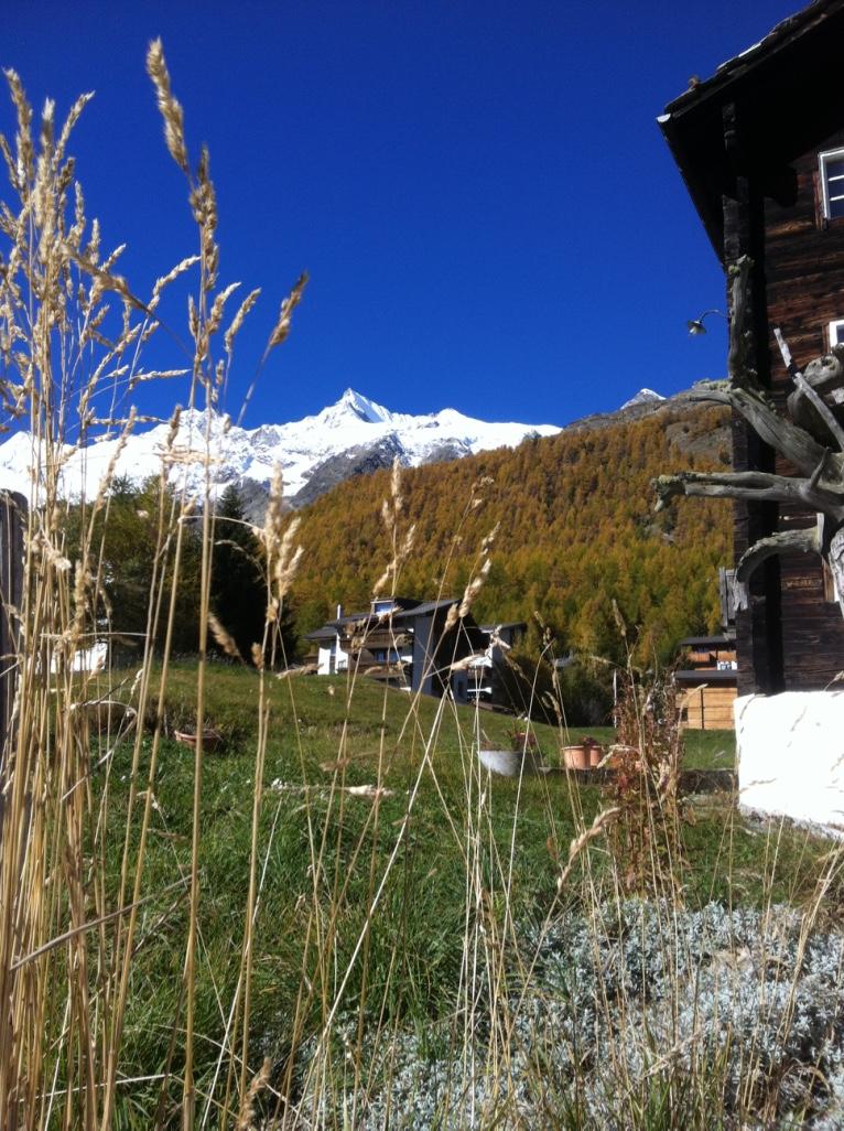 Aussicht vom Haus Bergruh im Herbst Aussicht vom Haus Bergruh im Herbst