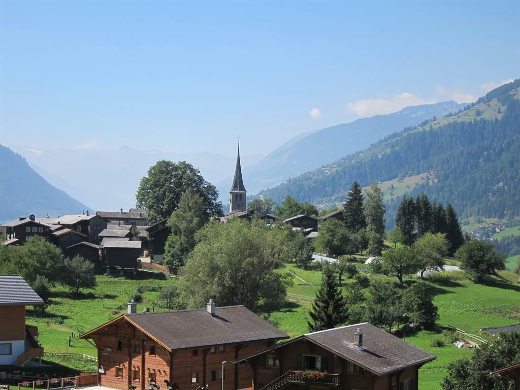 Sicht auf Ernen Dorf Sicht auf Ernen Dorf