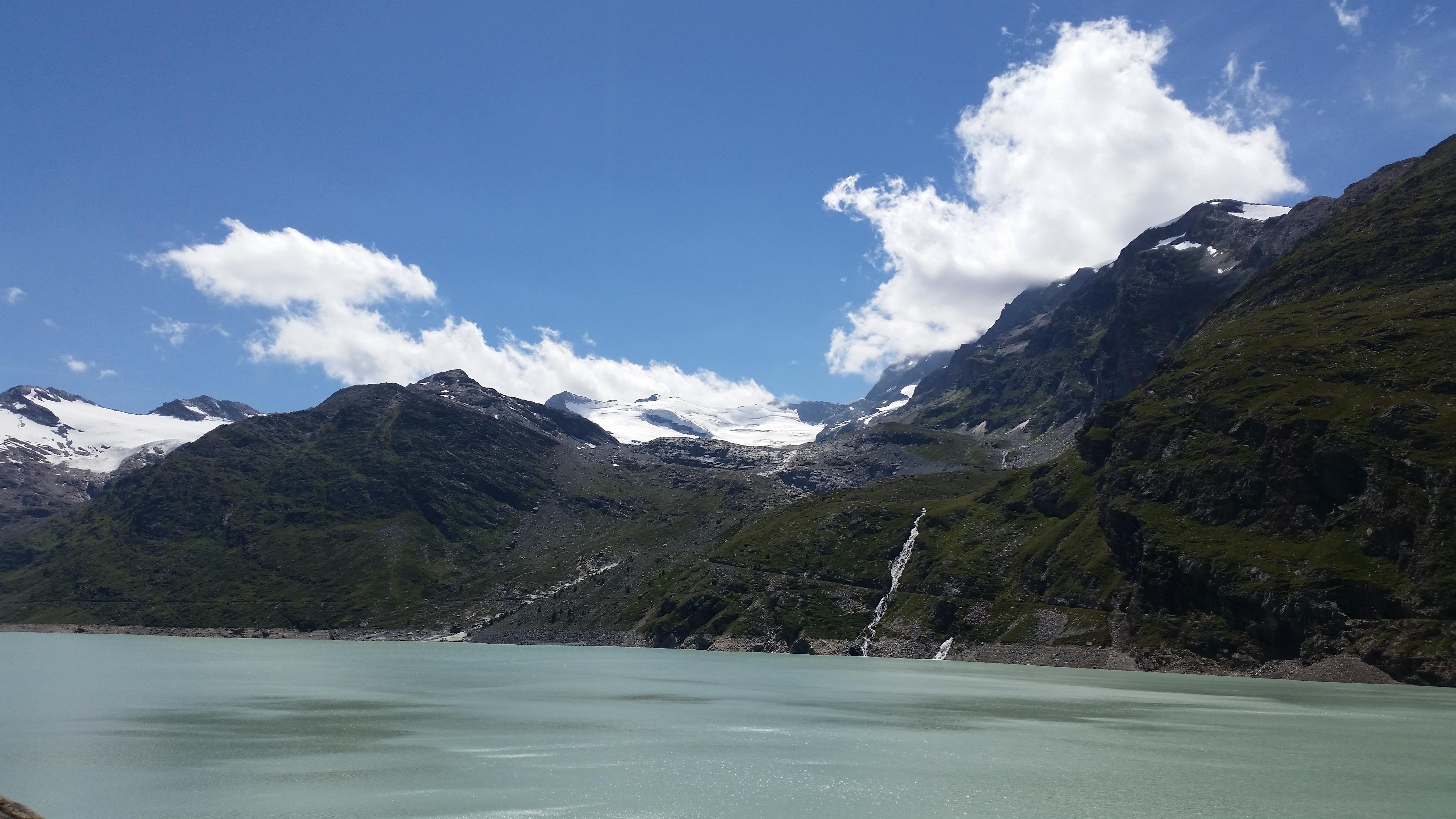 Stausee Mattmark Stausee Mattmark