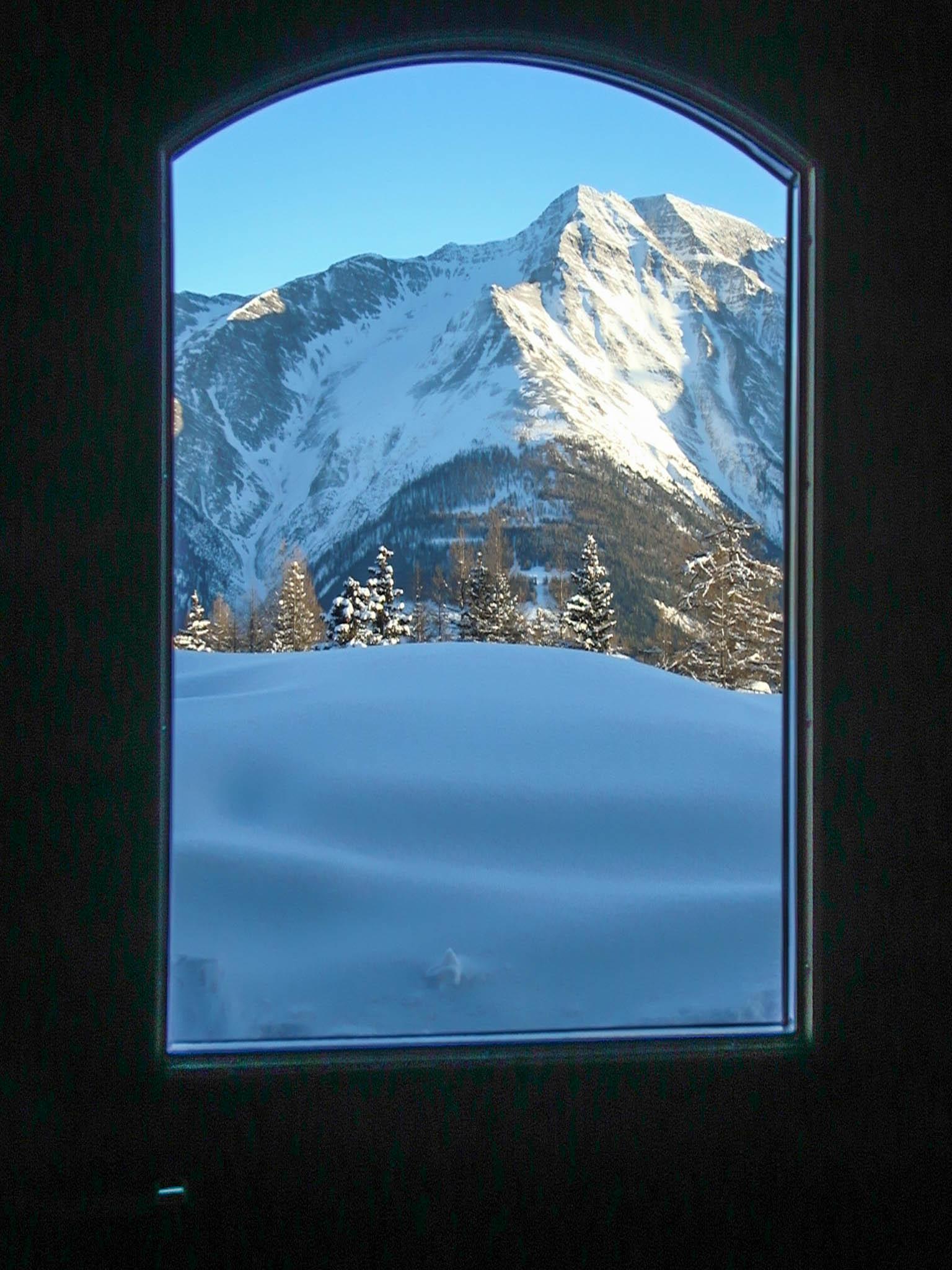 Sicht nach draussen Sicht nach draussen