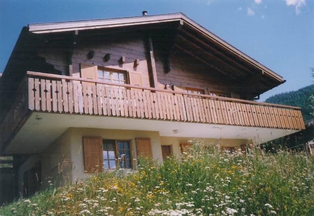 Chalet von unten Chalet von unten