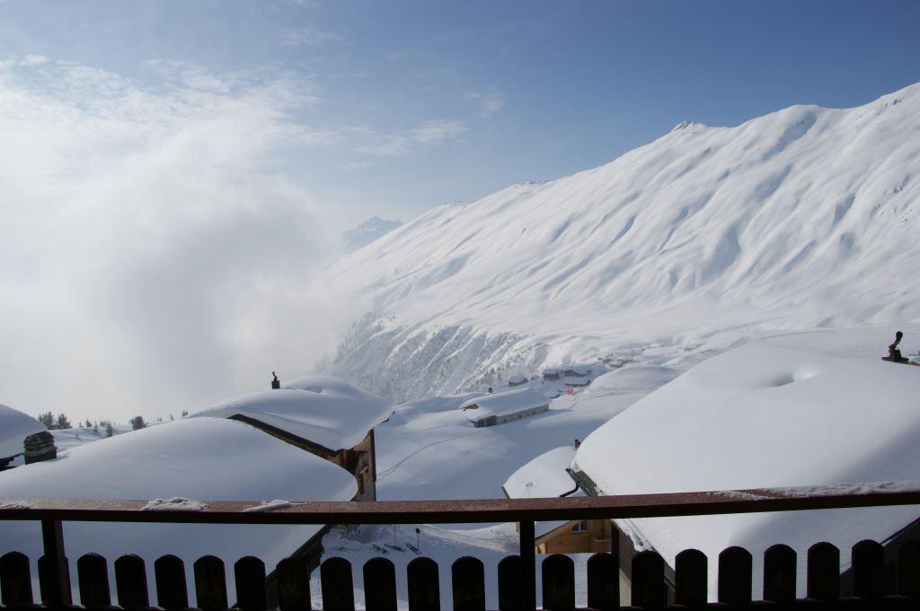 Chalet EMUR OG Aussicht vom Balkon Chalet EMUR OG Aussicht vom Balkon