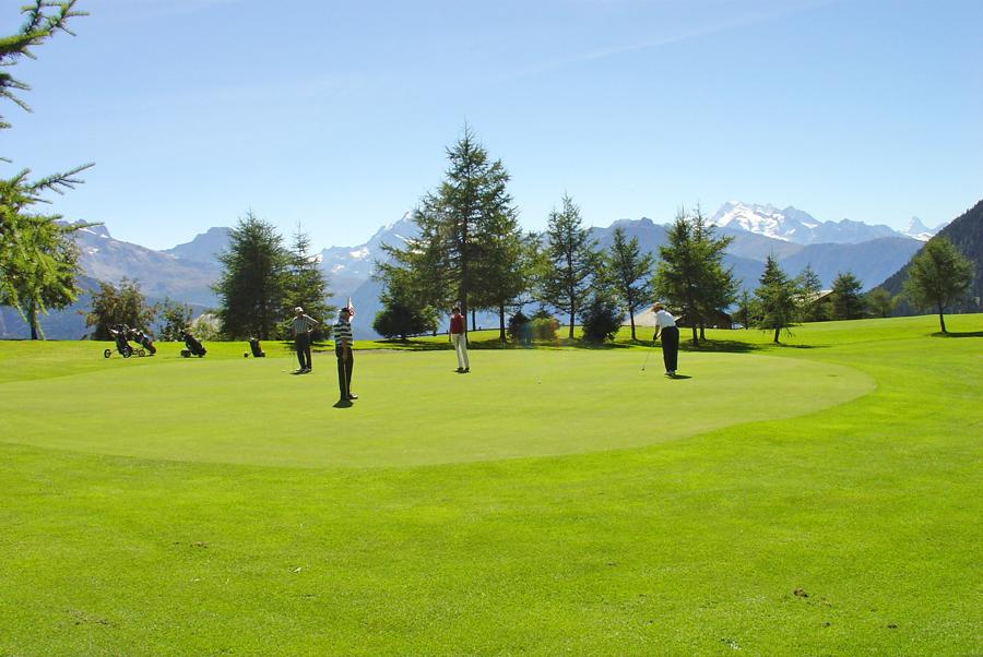 Riederalp - 9 Loch-Golfplatz Riederalp - 9 Loch-Golfplatz