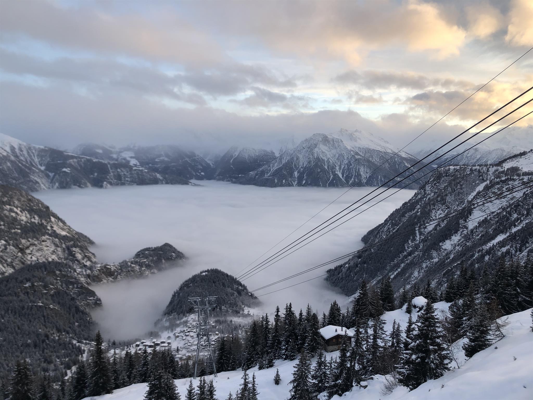 Blatten im Nebel Blatten im Nebel