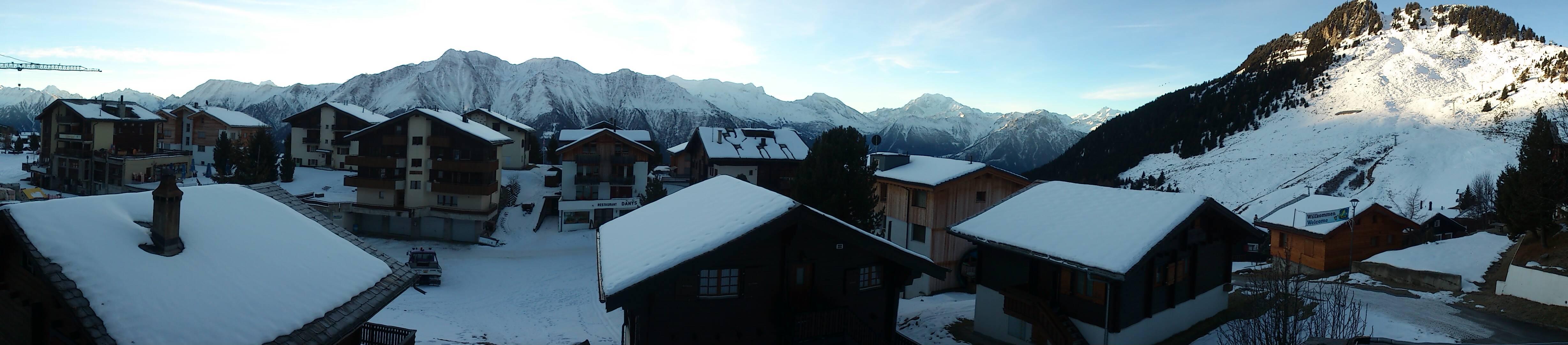 Panorama Aussicht vom Balkon Panorama Aussicht vom Balkon