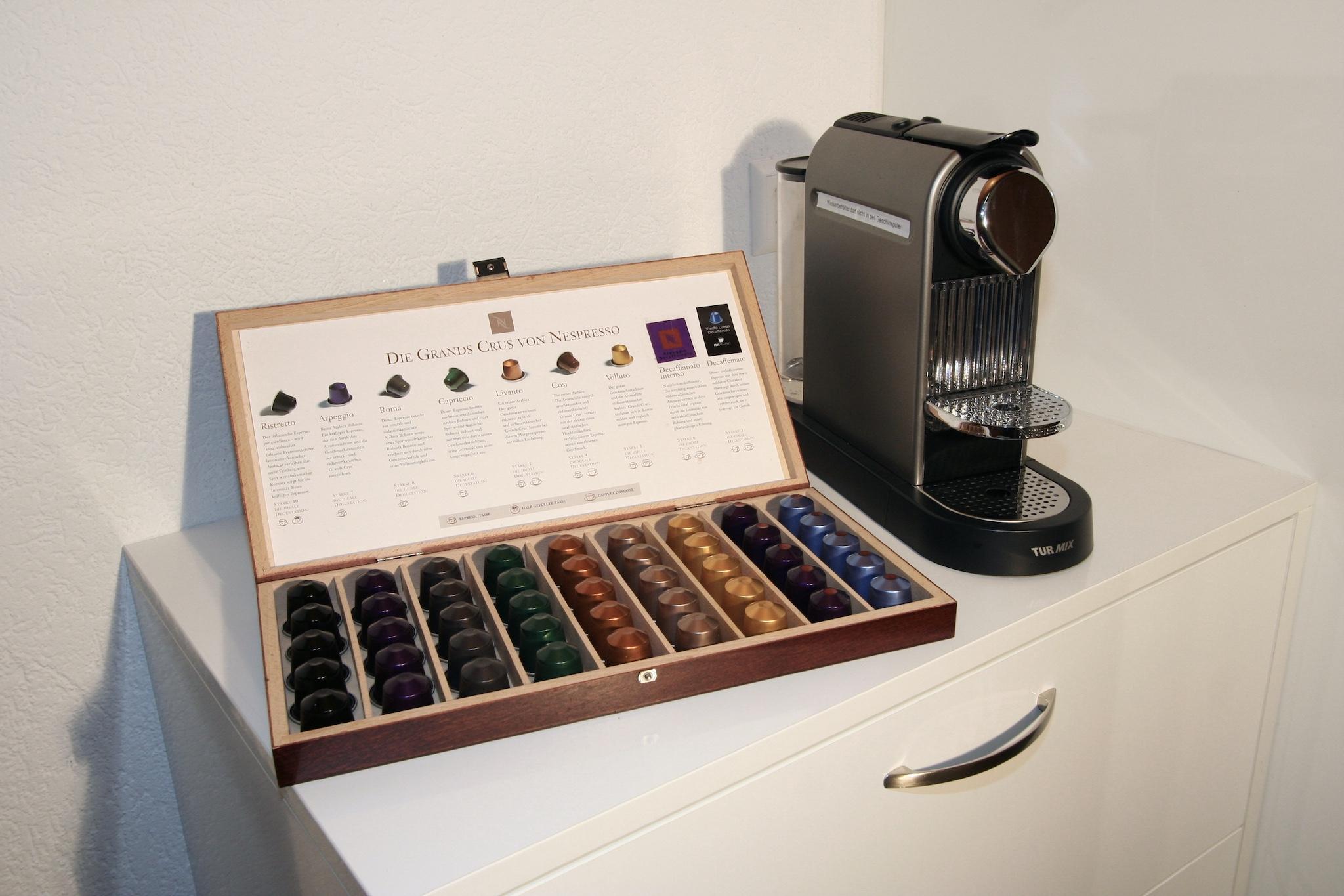 Chalet Gassenboden Wohnung 37 Küche Nespressomasch Chalet Gassenboden Wohnung 37 Küche Nespressomasch