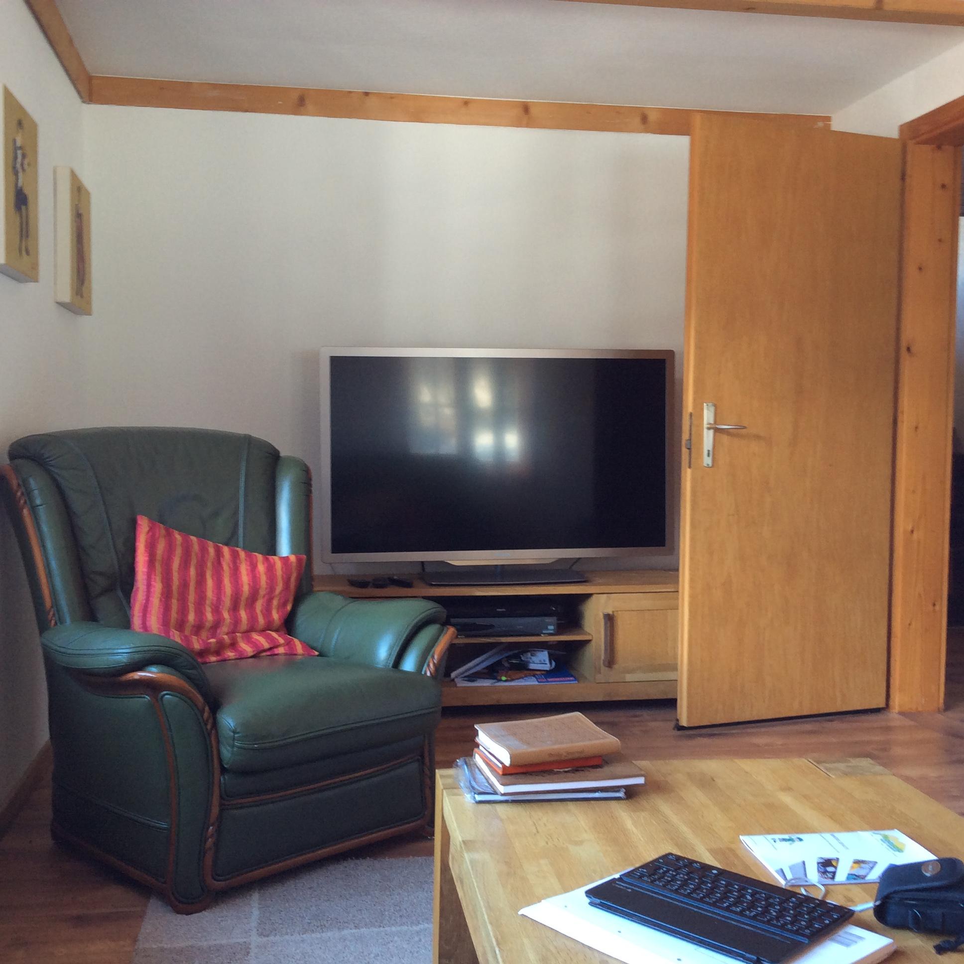 Teil des Wohnbereichs/TV Teil des Wohnbereichs/TV