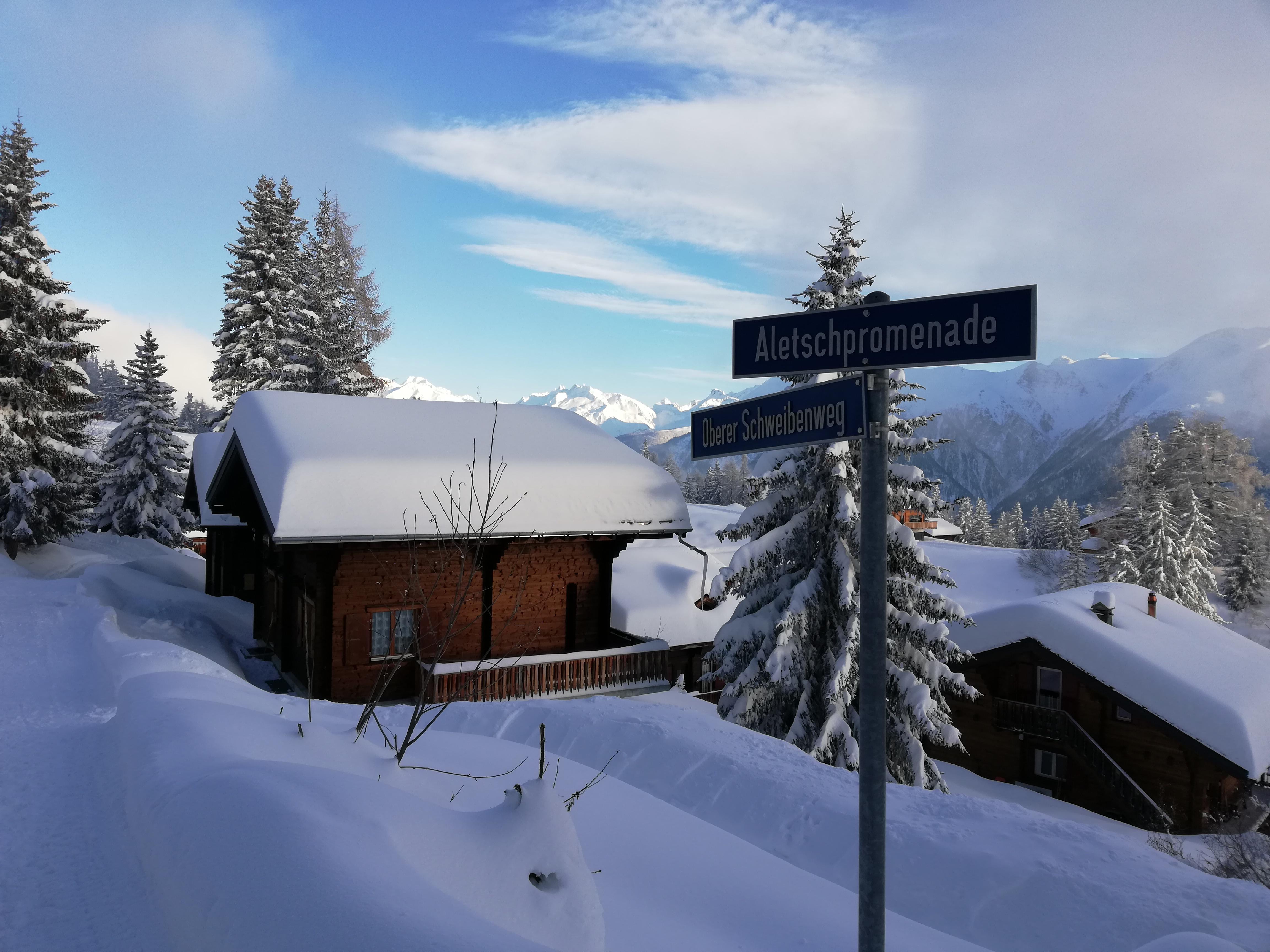 Ansicht Chalet von Westen Ansicht Chalet von Westen