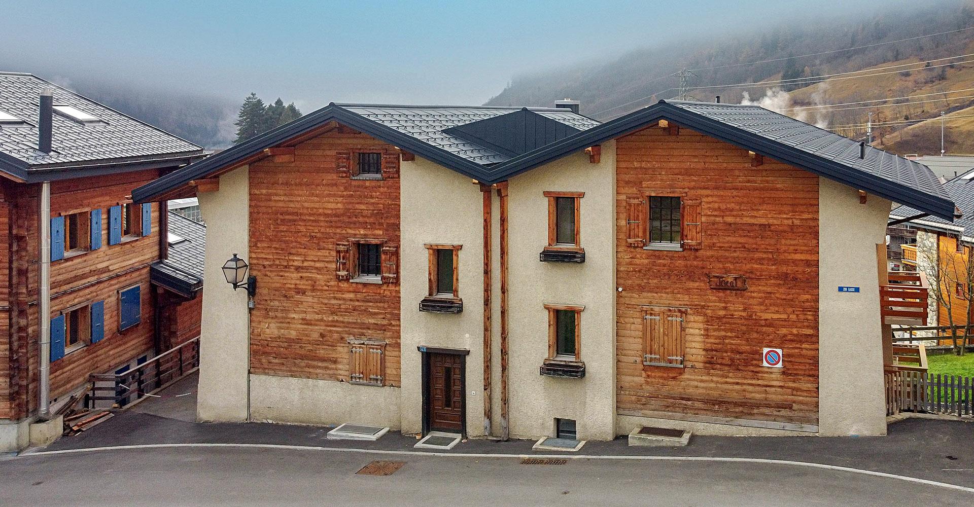 Haus Ideal_nordseite_eingang Haus Ideal_nordseite_eingang