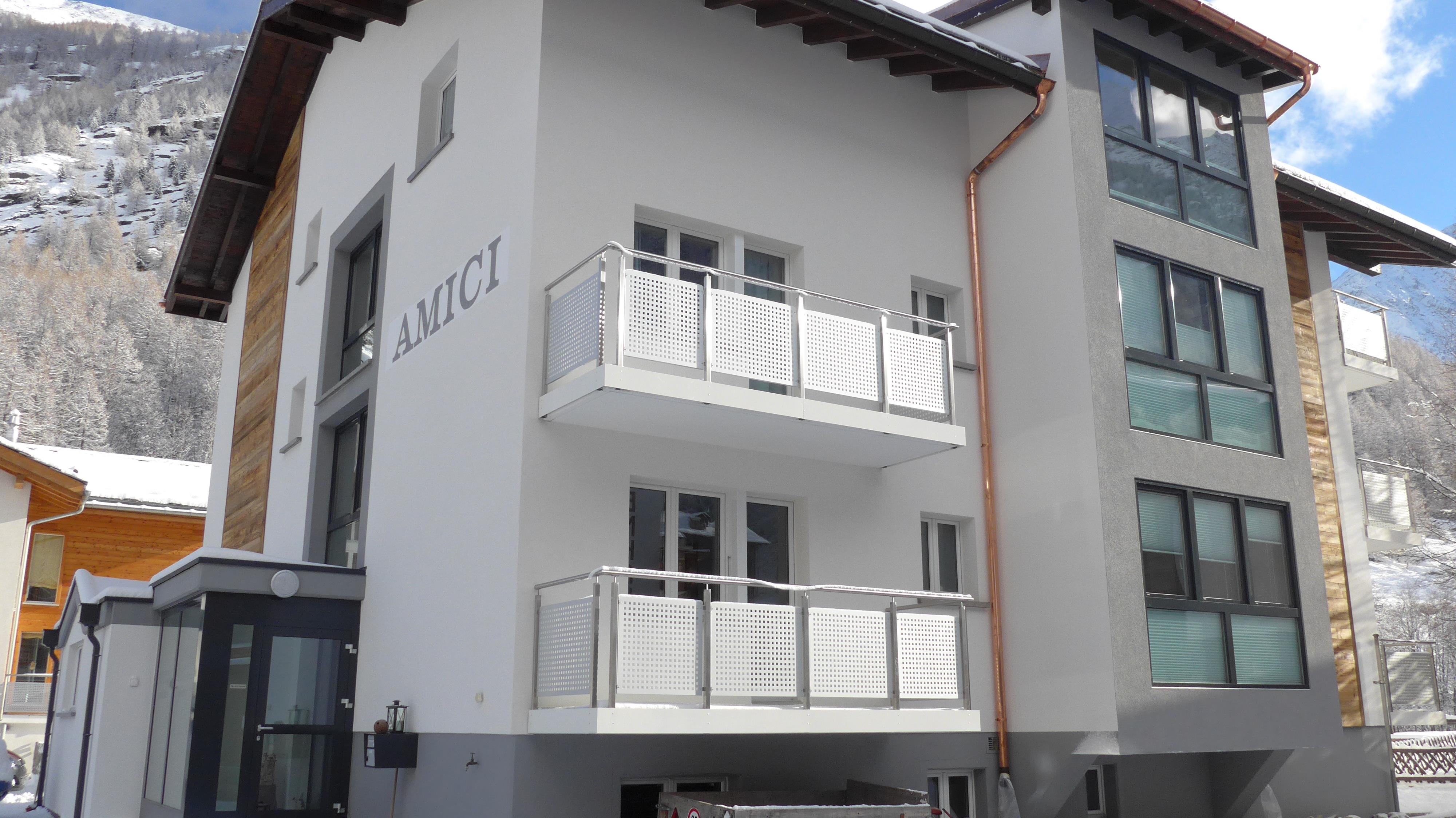 Haus Amici mit Anbau - Westen Haus Amici mit Anbau - Westen