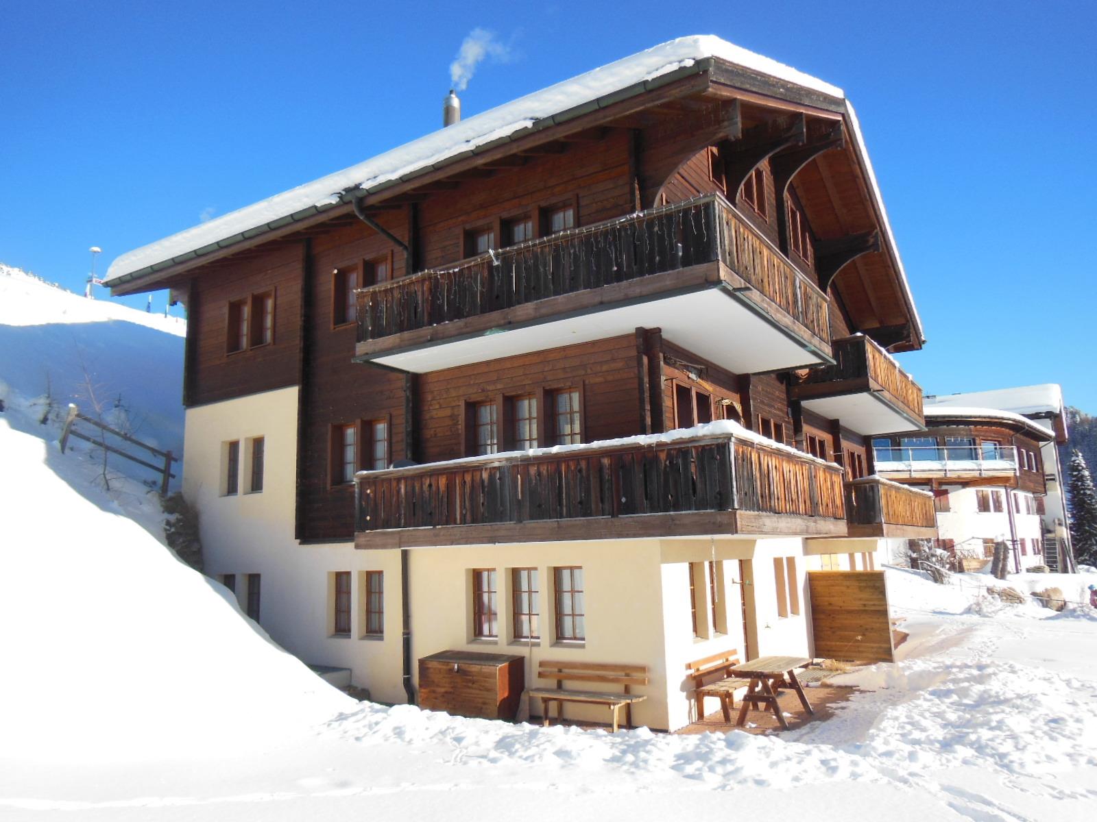 Haus aussen Winter Haus aussen Winter