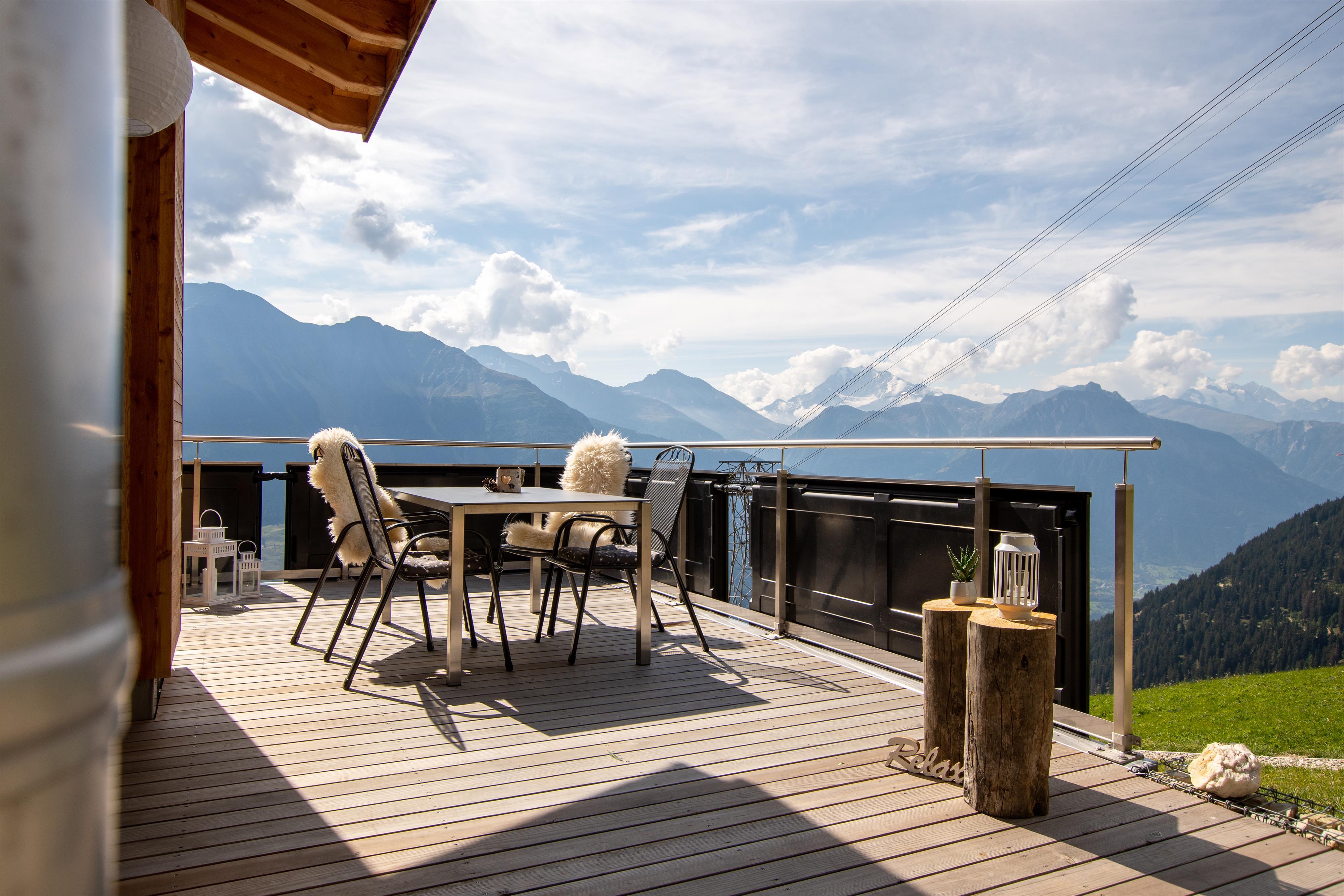 Chalet Kumme_Terasse Chalet Kumme_Terasse