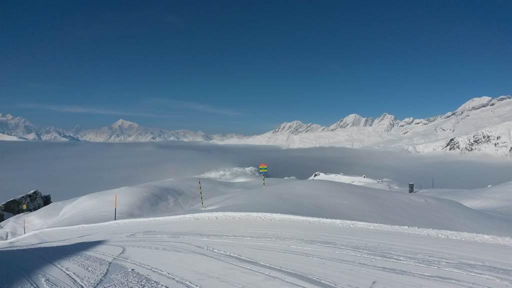 Aussicht von Moosfluh Aussicht von Moosfluh