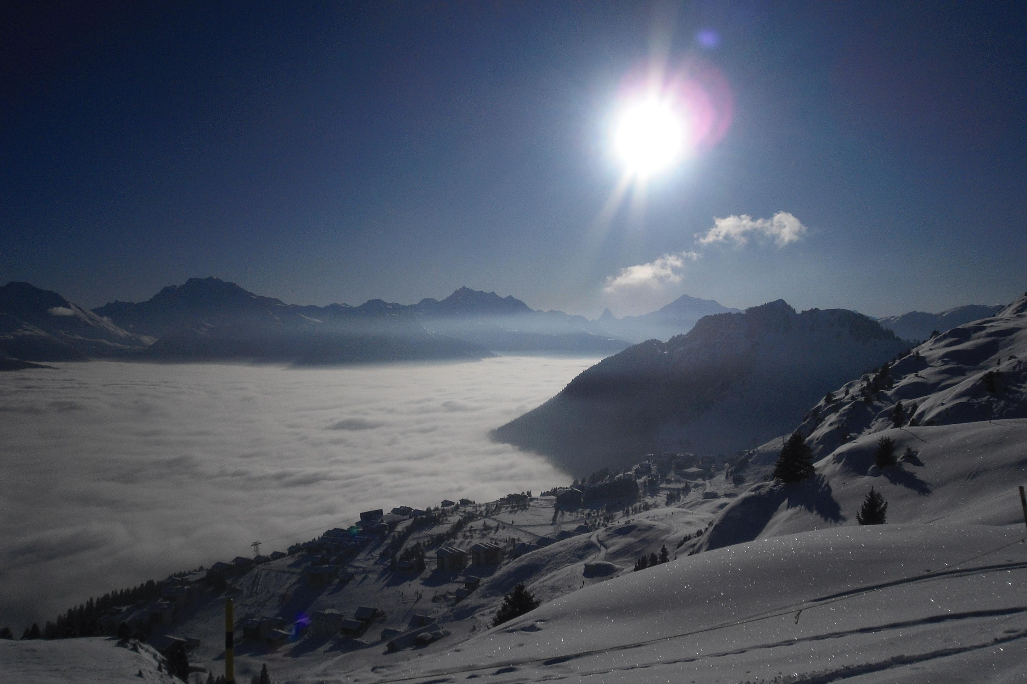 Riederalp über dem Nebel Riederalp über dem Nebel