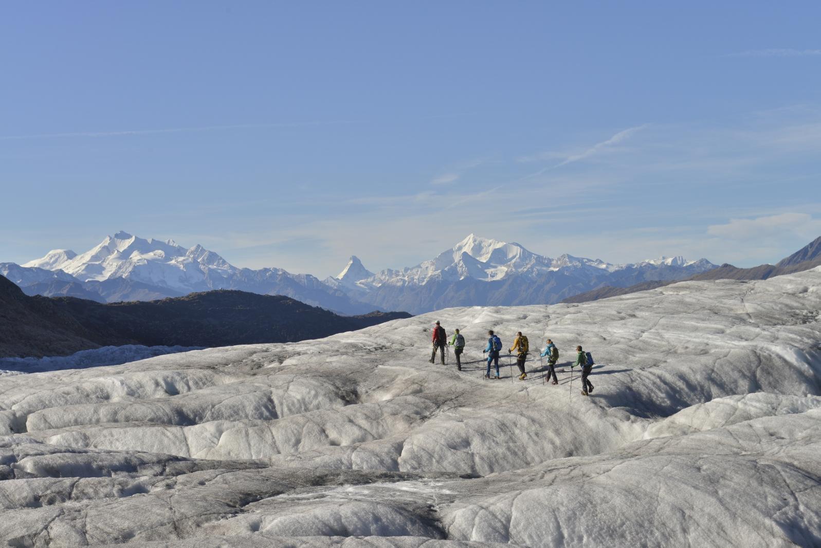 Aletschgletscher - Sommer Aletschgletscher - Sommer