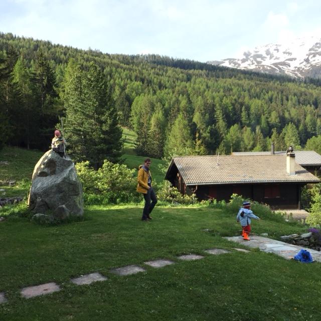 Garten vor dem Chalet Garten vor dem Chalet