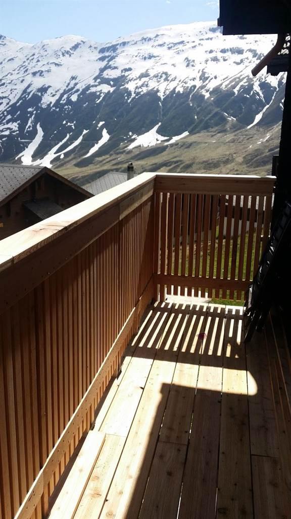 Balkon, Blick nach Westen Balkon, Blick nach Westen