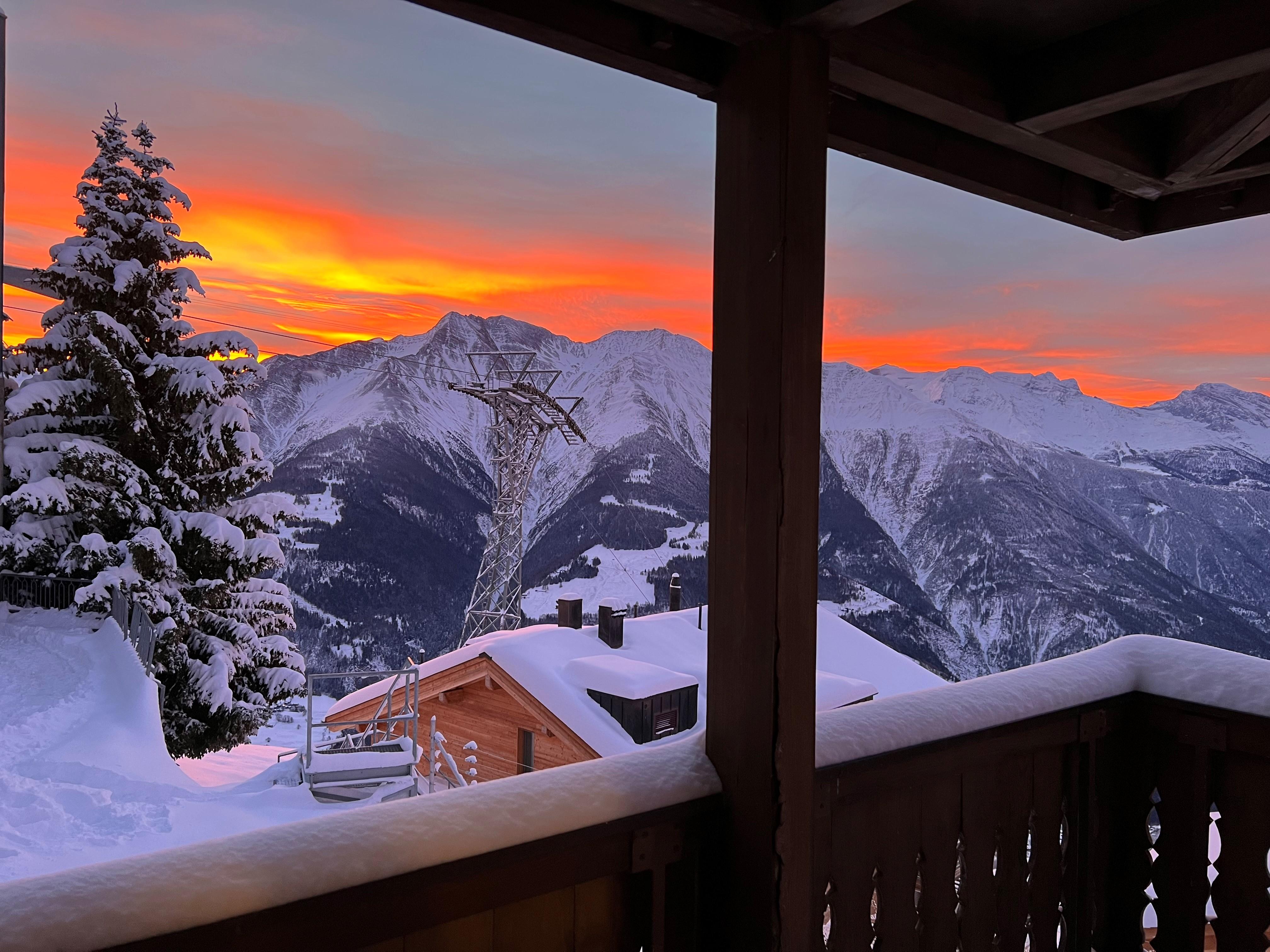 Aussicht vom Balkon Aussicht vom Balkon