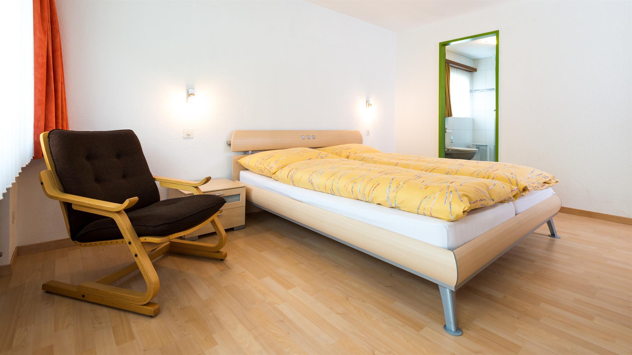 Schlafzimmer West mit Zusatzbett Schlafzimmer West mit Zusatzbett