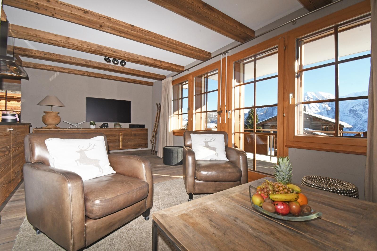 Chalet Wilhelm Tell OG Ost- Wohnzimmer Chalet Wilhelm Tell OG Ost- Wohnzimmer