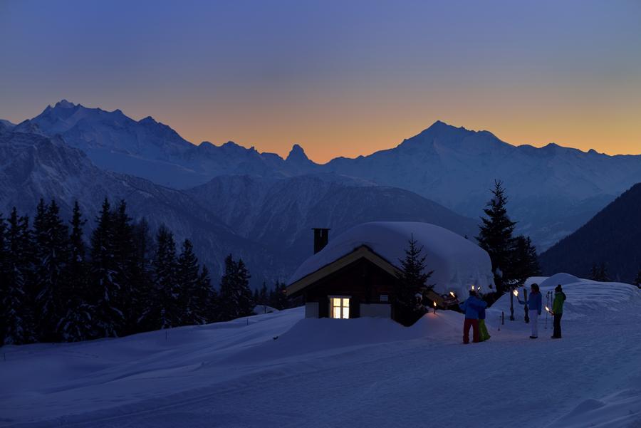 Zwischen Riederalp und Bettmeralp Zwischen Riederalp und Bettmeralp