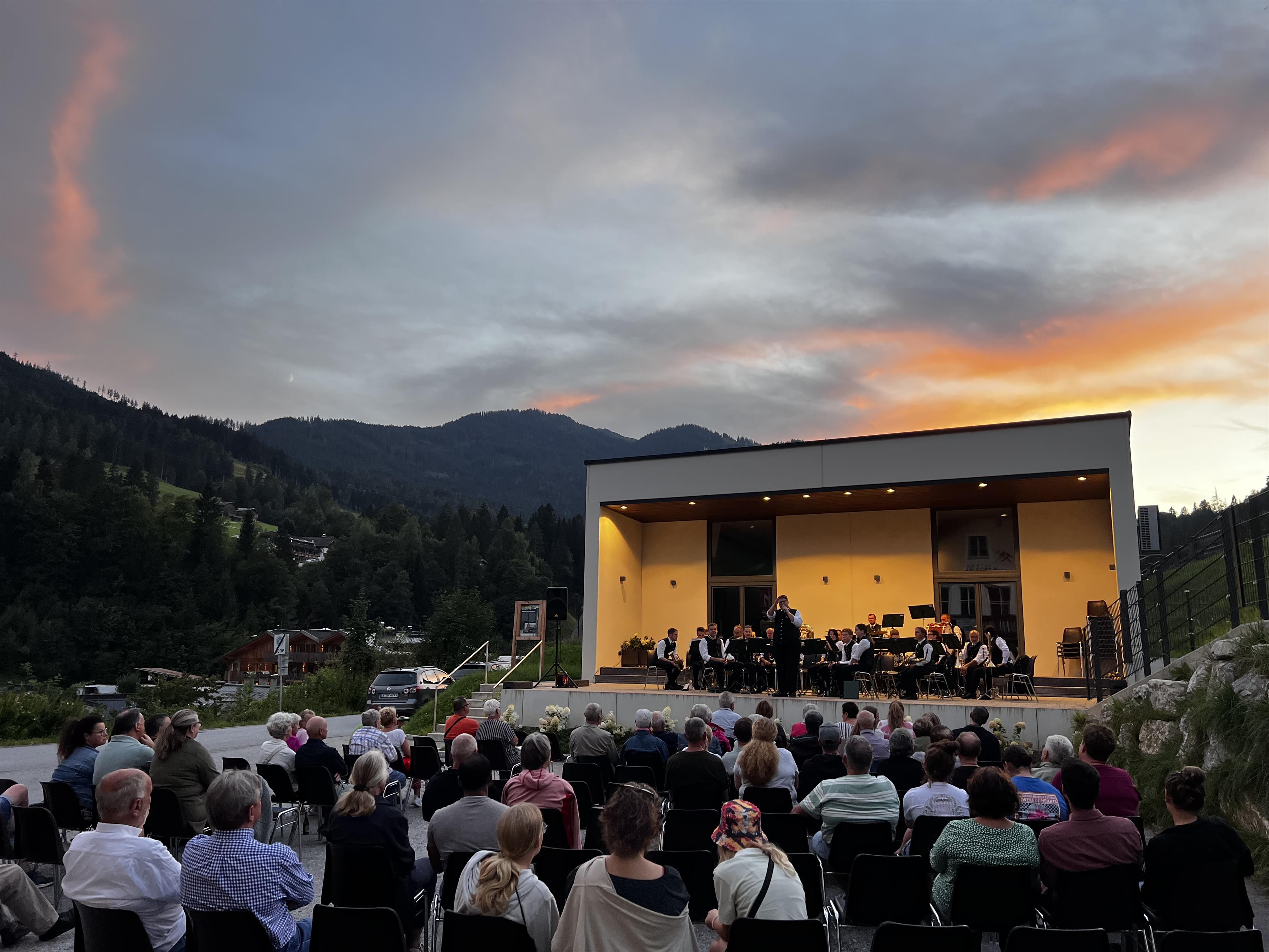 Sommerkonzert der Bergkapelle