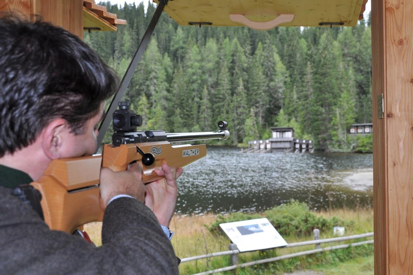 Wasserscheibenschießen am Prebersee