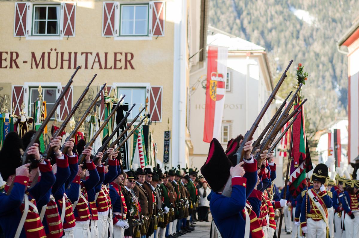 Wiesengaudi der Bürgergarde Mauterndorf