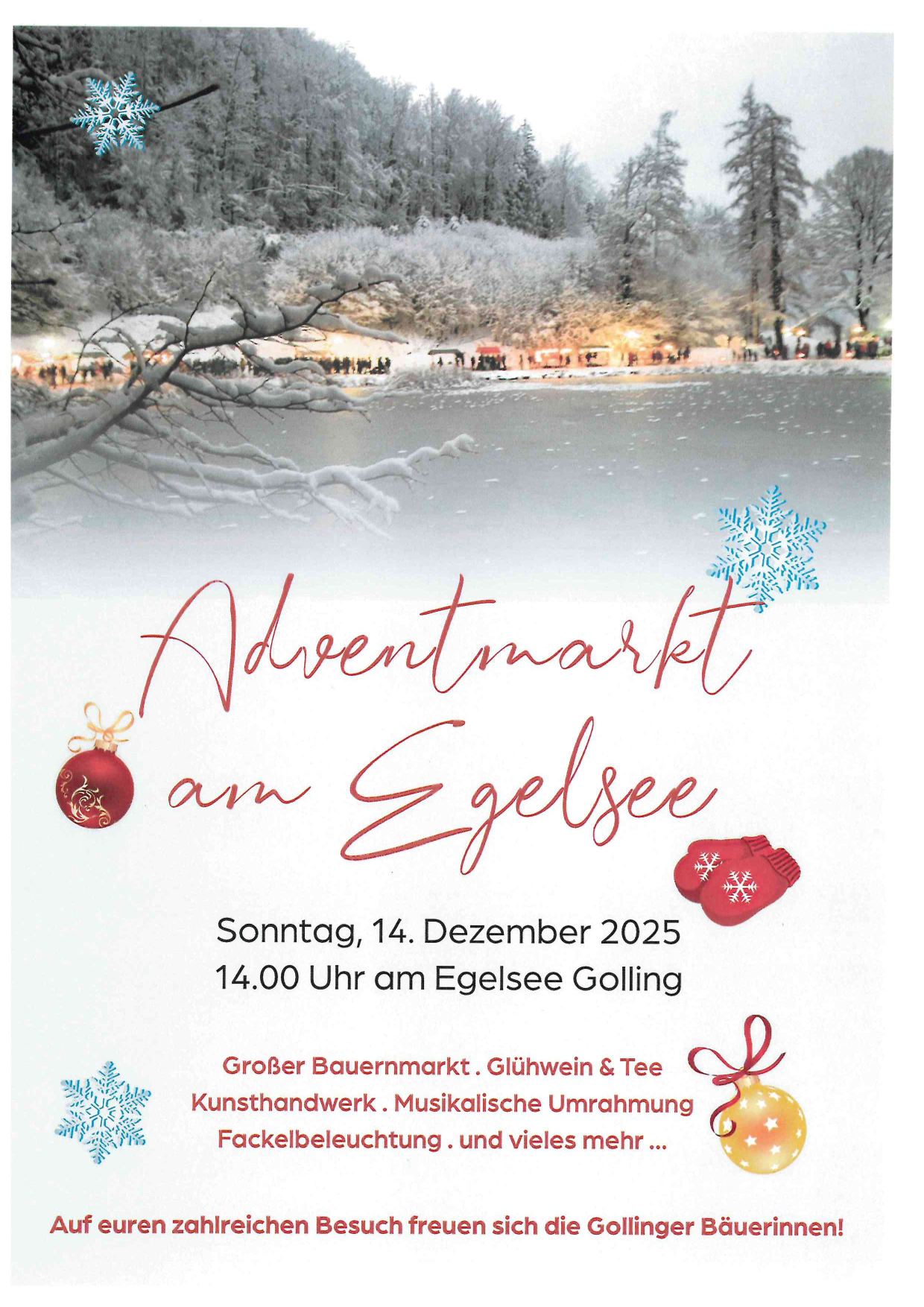 Adventmarkt am Egelsee