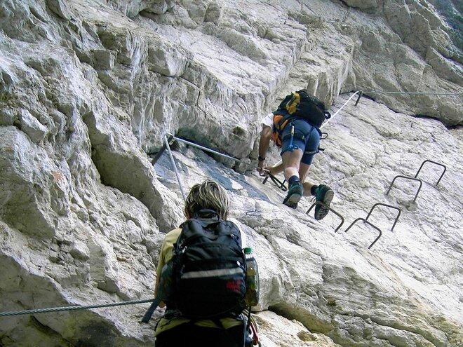 Klettersteige und Klettertouren am Wolfgangsee