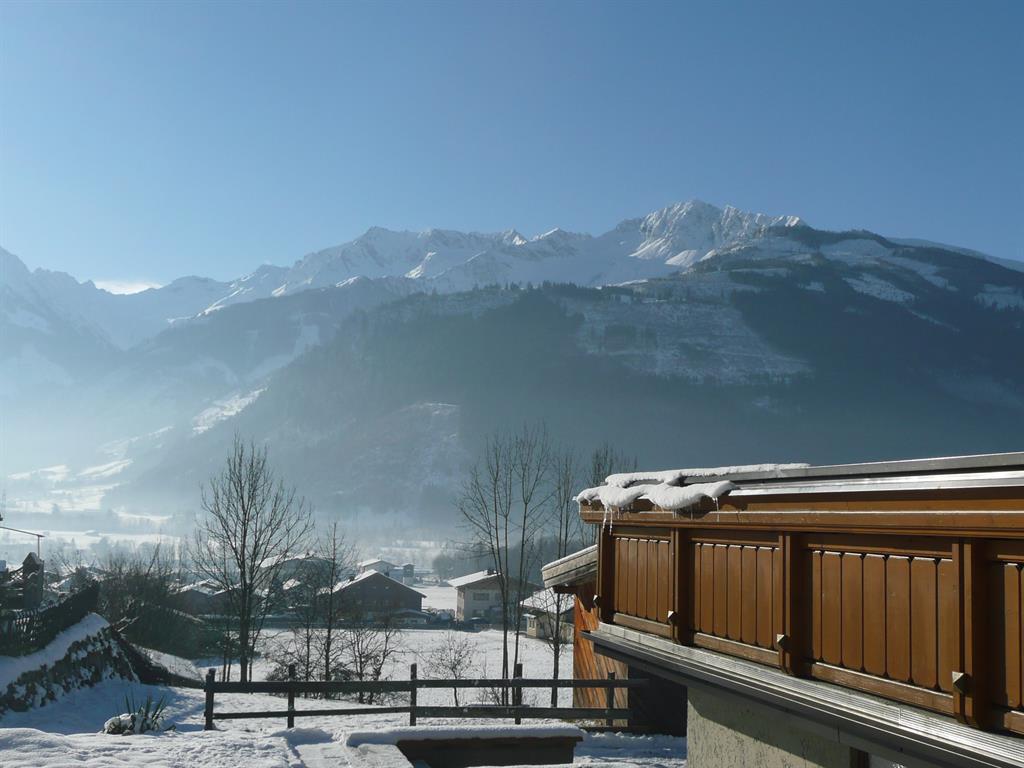 Blick vom Haus Rosi zu den Alpen