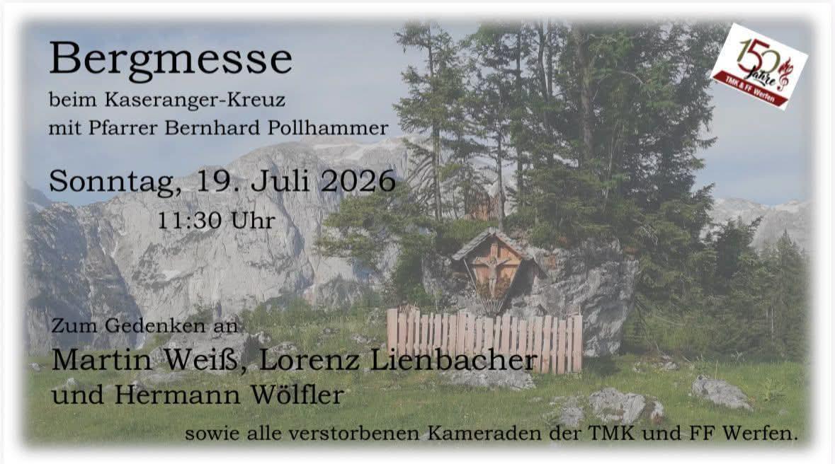 Bergmesse beim Kaseranger-Kreuz